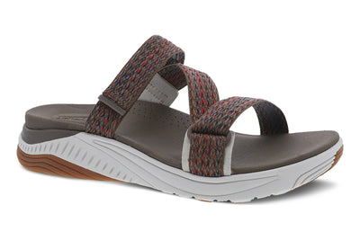 Rosette in Brown Multi Web - side view