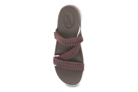 Rosette in Brown Multi Web - top view