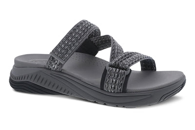 Rosette in Grey Multi Web - side view