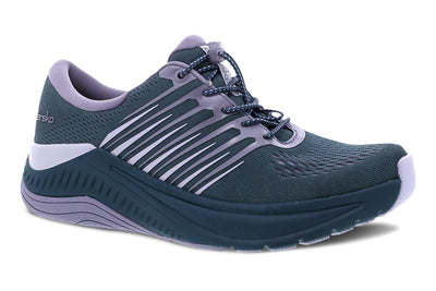 Penni in Denim Mesh - side view