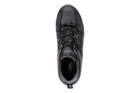 Seeley II in Black Grey - top view