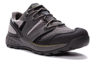 Vercors in Grey Olive - side view