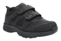 Athletic shoe, Propet Connelly Strap, white mesh and synthetic, Velcro straps, thick rubber sole, cushioned insole.