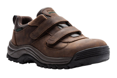 Cliff Walker Low Strap in Brown Crazy Horse - side view