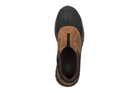 Blizzard Ankle Zip in Brown-Black - top view
