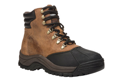 Blizzard Mid Lace in Brown-Black - side view