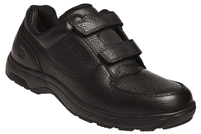 Winslow in Black Polishable Leather - side view
