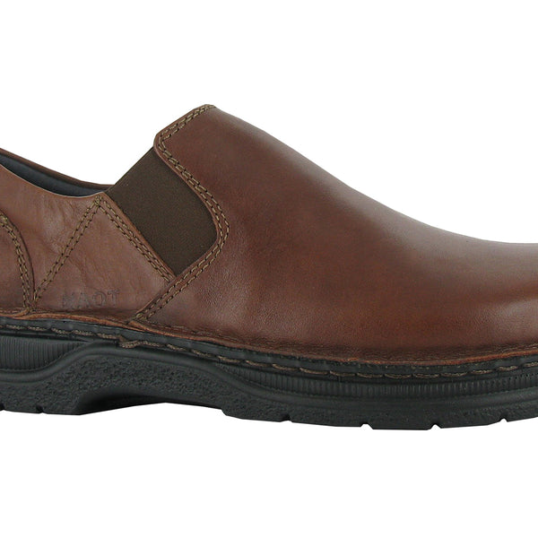 Naot Mens Eiger 43 in Brown Leather slip on shoes Eiger | Naot Footwear US main image 4