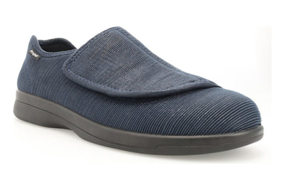 Cush N Foot in Navy Corduroy - side view
