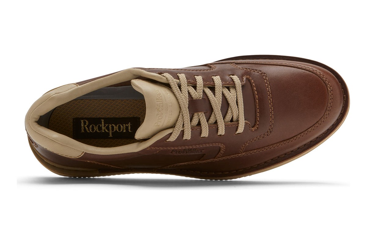 Rockport Prowalker Shoes Men\'s Size 9 m ‎ Tan  Leather Walking Sneakers M9202 Men main image 3