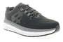 Shoe, Propet Ultra 267, black mesh with black laces and white sole designed for comfort.