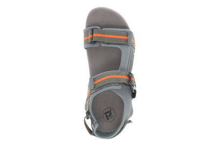 Eli in Grey Orange - top view