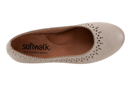 Selma in Grey Nubuck - top view