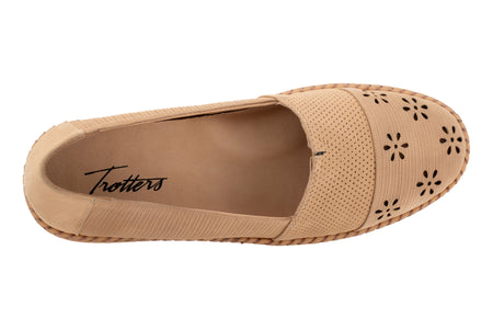 Ruby Perf in Sand Nubuck - top view
