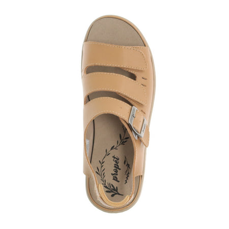 Breezy Walker in Tan - top view