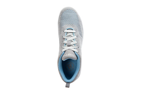 Washable Walker Evolution in Lt Grey-Lt Blue - top view