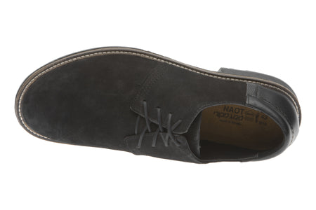 Chief in Black Nubuck - top view