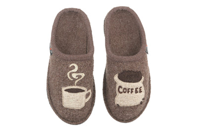 Coffee in Earth - side view