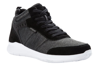 Viator Hi in Black - side view