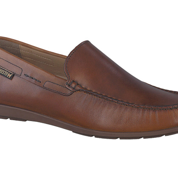 Mephisto Algoras Cognac Moccasin Loafers Men\'s 11 Brown Leather Slip-On Low Top MEPHISTO Men main image 2