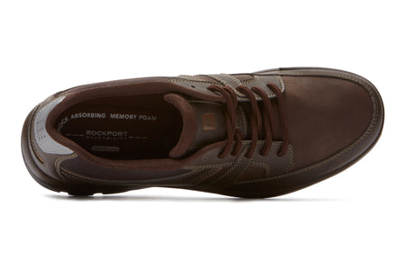 Get Your Kicks Blucher in Brown - top view