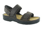 Sandal, Naot Arthur, two adjustable straps, cushioned footbed for comfort and support.