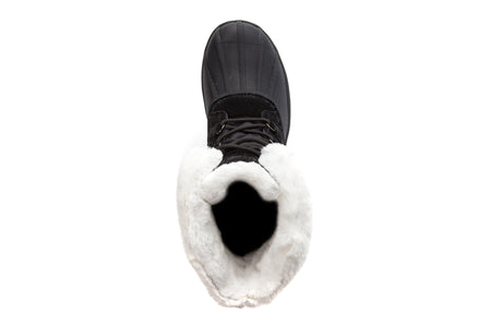 Lumi Tall Lace in Black-White - top view