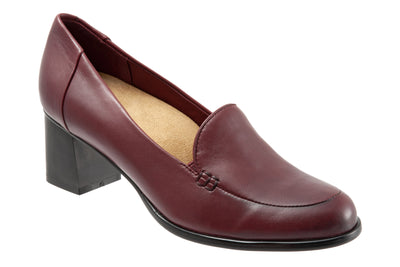 Quincy in Dark Red - side view