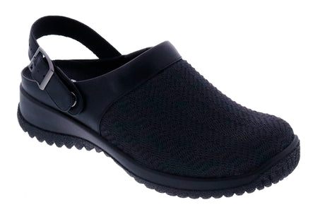 Savannah in Black Wavy Stretch - top view