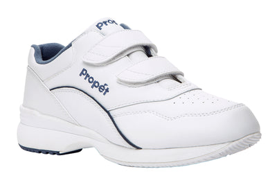 Tour Walker Strap in Wht-Blue - side view