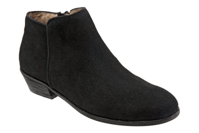 Rocklin in Black Suede - side view