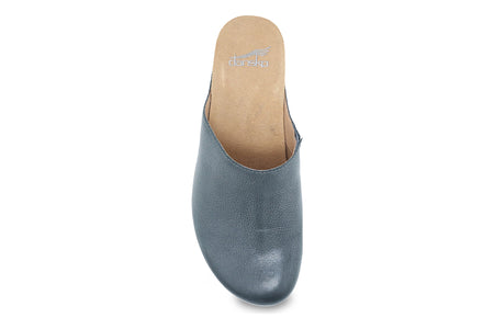 Talulah in Denim Milled Burnished - top view